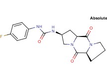 N-[(2S,5aS,10aS)-5,10-dioxooctahydro-1H,5H-dipyrrolo[1,2-a:1',2'-d]pyrazin-2-yl]-N'-(4-fluorophenyl)urea