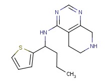 N-[1-(2-thienyl)butyl]-5,6,7,8-tetrahydropyrido[3,4-d]pyrimidin-4-amine