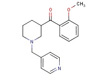 (2-methoxyphenyl)[1-(4-pyridinylmethyl)-3-piperidinyl]methanone