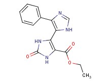 ethyl 2-oxo-5'-phenyl-2,3-dihydro-1H,3'H-4,4'-biimidazole-5-carboxylate