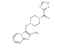 2-methyl-3-{[4-(1H-1,2,4-triazol-3-ylcarbonyl)piperazin-1-yl]methyl}imidazo[1,2-a]pyridine