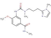 4-methoxy-N-methyl-3-[({methyl[3-(1-methyl-1H-imidazol-2-yl)propyl]amino}carbonyl)amino]benzamide