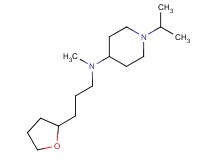 1-isopropyl-N-methyl-N-[3-(tetrahydro-2-furanyl)propyl]-4-piperidinamine