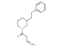 1-(3-butenoyl)-3-(2-phenylethyl)piperidine