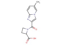 1-[(6-methylimidazo[1,2-a]pyridin-2-yl)carbonyl]-2-azetidinecarboxylic acid