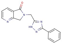 6-[(3-phenyl-1H-1,2,4-triazol-5-yl)methyl]-6,7-dihydro-5H-pyrrolo[3,4-b]pyridin-5-one
