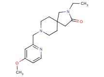 2-ethyl-8-[(4-methoxy-2-pyridinyl)methyl]-2,8-diazaspiro[4.5]decan-3-one