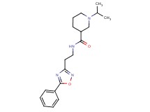 1-isopropyl-N-[2-(5-phenyl-1,2,4-oxadiazol-3-yl)ethyl]-3-piperidinecarboxamide