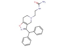 N-{2-[3-(diphenylmethyl)-6,7-dihydroisoxazolo[4,5-c]pyridin-5(4H)-yl]ethyl}urea