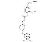 N-(2,4-dimethoxyphenyl)-3-(1-{[(1R,5S)-6,6-dimethylbicyclo[3.1.1]hept-2-en-2-yl]methyl}-4-piperidinyl)propanamide