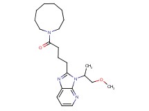 2-(4-azonan-1-yl-4-oxobutyl)-3-(2-methoxy-1-methylethyl)-3H-imidazo[4,5-b]pyridine