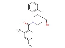 [4-benzyl-1-(2,4-dimethylbenzoyl)-4-piperidinyl]methanol