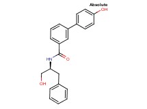 N-[(1S)-1-benzyl-2-hydroxyethyl]-4'-hydroxybiphenyl-3-carboxamide