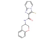 N-(3,4-dihydro-2H-chromen-3-yl)-3-fluoroimidazo[1,2-a]pyridine-2-carboxamide