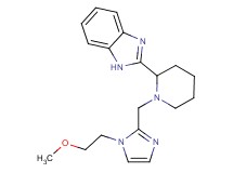 2-(1-{[1-(2-methoxyethyl)-1H-imidazol-2-yl]methyl}piperidin-2-yl)-1H-benzimidazole