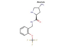 (2S,4R)-4-amino-N-[2-(trifluoromethoxy)benzyl]pyrrolidine-2-carboxamide