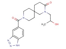9-(1H-1,2,3-benzotriazol-5-ylcarbonyl)-2-(2-hydroxypropyl)-2,9-diazaspiro[5.5]undecan-3-one