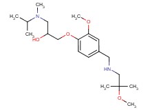 1-[isopropyl(methyl)amino]-3-(2-methoxy-4-{[(2-methoxy-2-methylpropyl)amino]methyl}phenoxy)-2-propanol