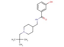 N-{[1-(2,2-dimethylpropyl)piperidin-4-yl]methyl}-3-hydroxybenzamide