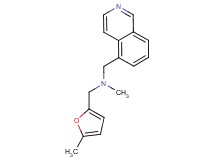 (5-isoquinolinylmethyl)methyl[(5-methyl-2-furyl)methyl]amine