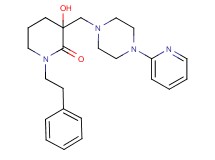 3-hydroxy-1-(2-phenylethyl)-3-{[4-(2-pyridinyl)-1-piperazinyl]methyl}-2-piperidinone