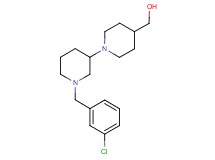 [1'-(3-chlorobenzyl)-1,3'-bipiperidin-4-yl]methanol