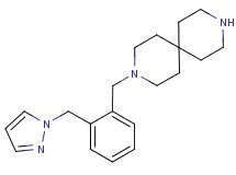3-[2-(1H-pyrazol-1-ylmethyl)benzyl]-3,9-diazaspiro[5.5]undecane