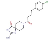2-amino-8-[4-(4-chlorophenyl)butanoyl]-1,3,8-triazaspiro[4.5]dec-1-en-4-one