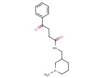 N-[(1-methylpiperidin-3-yl)methyl]-4-oxo-4-phenylbutanamide