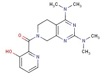 2-{[2,4-bis(dimethylamino)-5,8-dihydropyrido[3,4-d]pyrimidin-7(6H)-yl]carbonyl}pyridin-3-ol