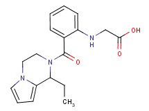({2-[(1-ethyl-3,4-dihydropyrrolo[1,2-a]pyrazin-2(1H)-yl)carbonyl]phenyl}amino)acetic acid