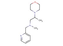 N-methyl-2-morpholin-4-yl-N-(pyridin-2-ylmethyl)propan-1-amine