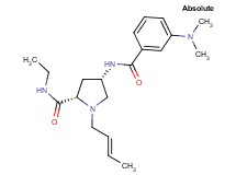 (4S)-1-[(2E)-but-2-en-1-yl]-4-{[3-(dimethylamino)benzoyl]amino}-N-ethyl-L-prolinamide