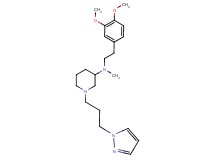 N-[2-(3,4-dimethoxyphenyl)ethyl]-N-methyl-1-[3-(1H-pyrazol-1-yl)propyl]-3-piperidinamine