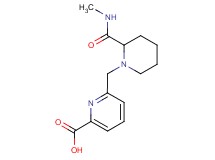 6-({2-[(methylamino)carbonyl]piperidin-1-yl}methyl)pyridine-2-carboxylic acid