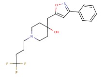 4-[(3-phenyl-5-isoxazolyl)methyl]-1-(4,4,4-trifluorobutyl)-4-piperidinol