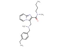N-butyl-3-{[(4-ethylbenzyl)(methyl)amino]methyl}-N-methylimidazo[1,2-a]pyridine-2-carboxamide