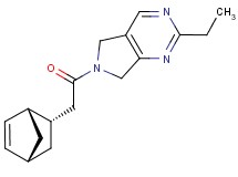 6-[(1S*,2S*,4S*)-bicyclo[2.2.1]hept-5-en-2-ylacetyl]-2-ethyl-6,7-dihydro-5H-pyrrolo[3,4-d]pyrimidine