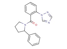 1-{2-[(2-phenylpyrrolidin-1-yl)carbonyl]phenyl}-1H-1,2,4-triazole
