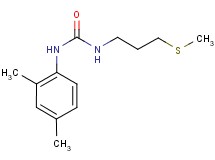 N-(2,4-dimethylphenyl)-N'-[3-(methylthio)propyl]urea