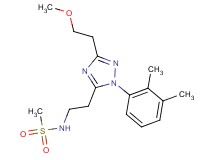 N-{2-[1-(2,3-dimethylphenyl)-3-(2-methoxyethyl)-1H-1,2,4-triazol-5-yl]ethyl}methanesulfonamide