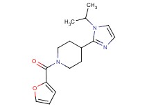 1-(2-furoyl)-4-(1-isopropyl-1H-imidazol-2-yl)piperidine