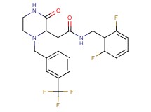 N-(2,6-difluorobenzyl)-2-{3-oxo-1-[3-(trifluoromethyl)benzyl]-2-piperazinyl}acetamide