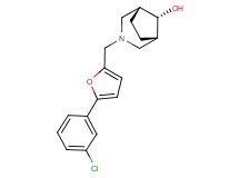 (8-syn)-3-{[5-(3-chlorophenyl)-2-furyl]methyl}-3-azabicyclo[3.2.1]octan-8-ol