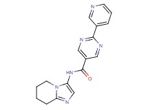 2-pyridin-3-yl-N-(5,6,7,8-tetrahydroimidazo[1,2-a]pyridin-3-yl)pyrimidine-5-carboxamide
