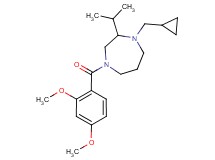 1-(cyclopropylmethyl)-4-(2,4-dimethoxybenzoyl)-2-isopropyl-1,4-diazepane