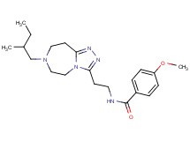 4-methoxy-N-{2-[7-(2-methylbutyl)-6,7,8,9-tetrahydro-5H-[1,2,4]triazolo[4,3-d][1,4]diazepin-3-yl]ethyl}benzamide
