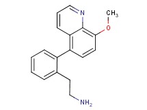 2-[2-(8-methoxyquinolin-5-yl)phenyl]ethanamine