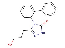 4-biphenyl-2-yl-5-(3-hydroxypropyl)-2,4-dihydro-3H-1,2,4-triazol-3-one