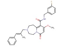 N-(3-fluorobenzyl)-9-methoxy-3-[(2E)-2-methyl-3-phenyl-2-propen-1-yl]-7-oxo-1,2,3,4,5,7-hexahydropyrido[1,2-d][1,4]diazepine-10-carboxamide